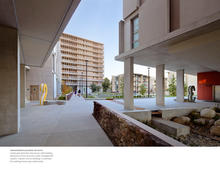 View entering plaza from the south - Photo Credit: Tim Griffith