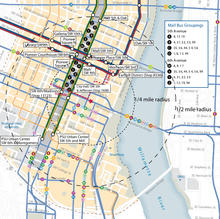 The area surrounding EGWW is rich with transportation and services that reduce workers’ need to drive. - Photo Credit: SERA