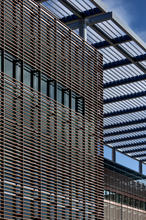 Terra cotta brise soleil.