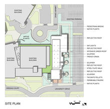 Site Plan - Photo Credit: Ross Barney Architects